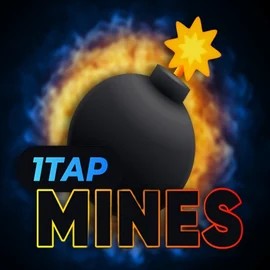 1Tap Mines logo by Turbo Games Wonaco Casino