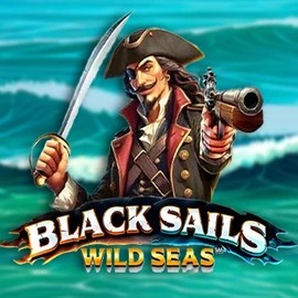 Official Slots logo: Black Sails Wild Seas by Infinity Dragon Studios at Wonaco Casino