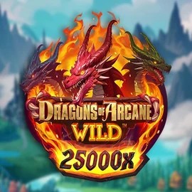 Dragons of Arcane Wild slot icon by Foxium, available at Wonaco Casino
