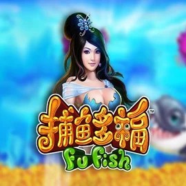 Fu Fish slot logo by Skywind Group at Wonaco Casino