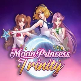 Moon Princess Trinity slot logo by Play'n GO at Wonaco Casino
