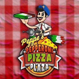 Peppe’s Pepperoni Pizza Plaza logo by Pragmatic Play at Wonaco Casino